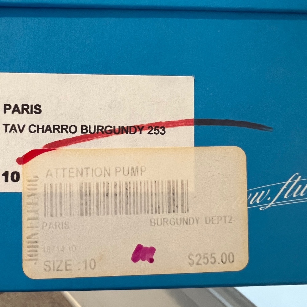 John Fluevog Attention Pump SZ10 - Picture 6 of 7